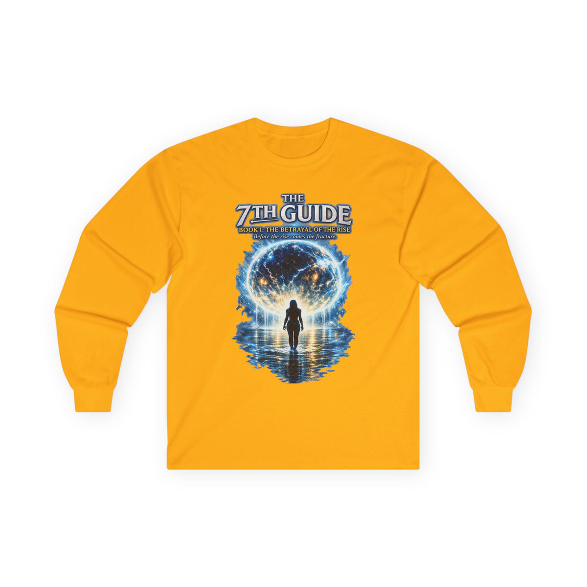 7th Guide Long Sleeve Tee — Cosmic Guide Graphic Shirt