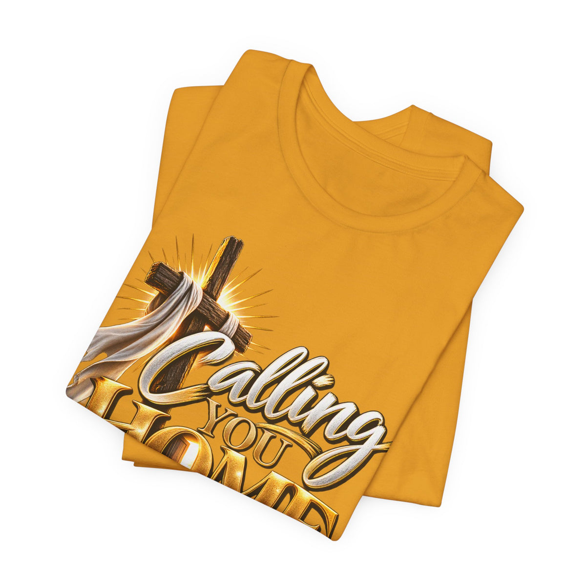 Calling You Home T-Shirt — "Calling You Home" Graphic Tee with Gold D Street Media Logo