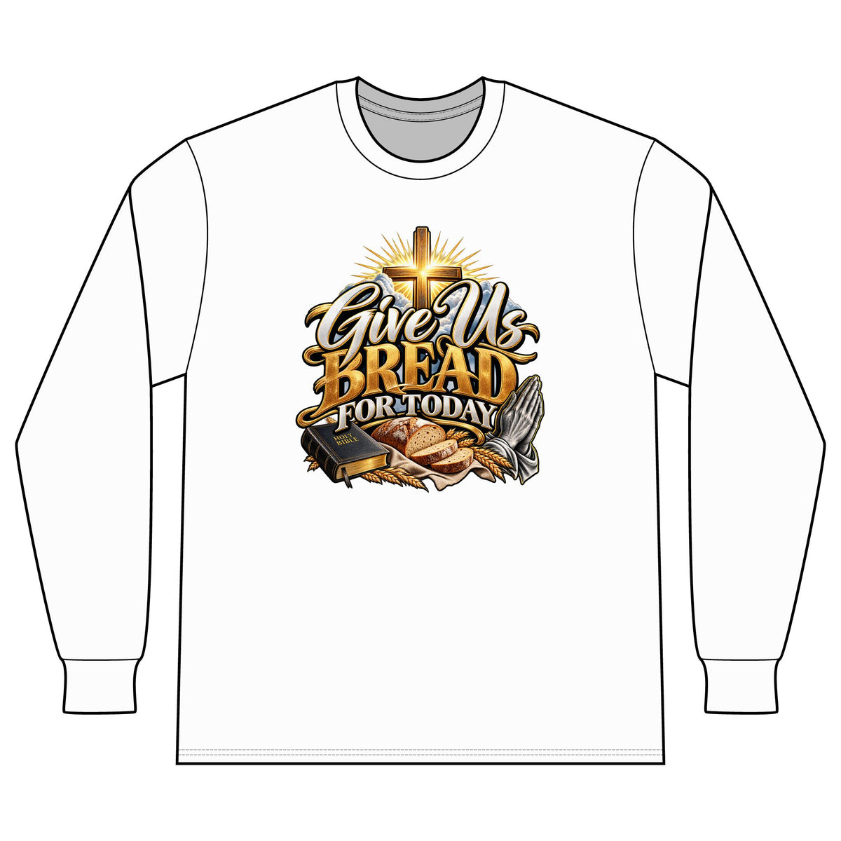 The 7th Guide Long Sleeve Tee — Cosmic Explorer Scenic Graphic