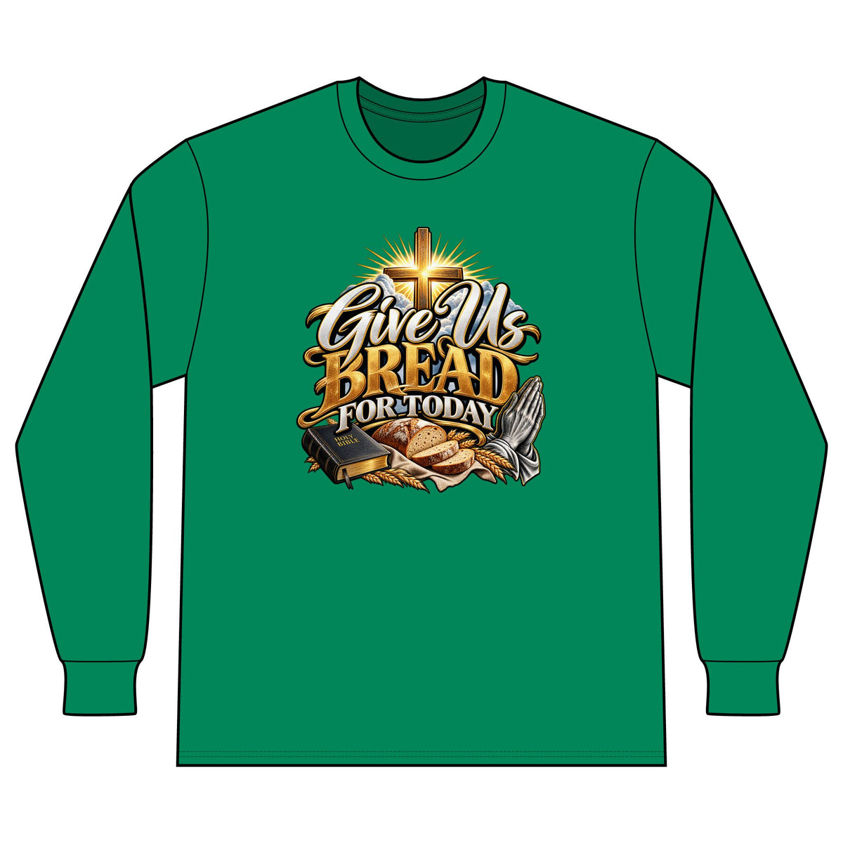The 7th Guide Long Sleeve Tee — Cosmic Explorer Scenic Graphic