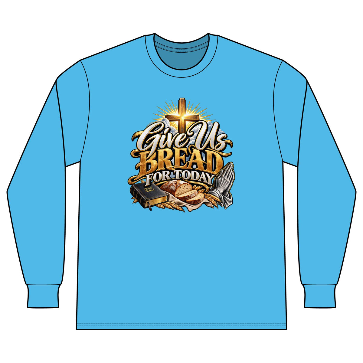 The 7th Guide Long Sleeve Tee — Cosmic Explorer Scenic Graphic