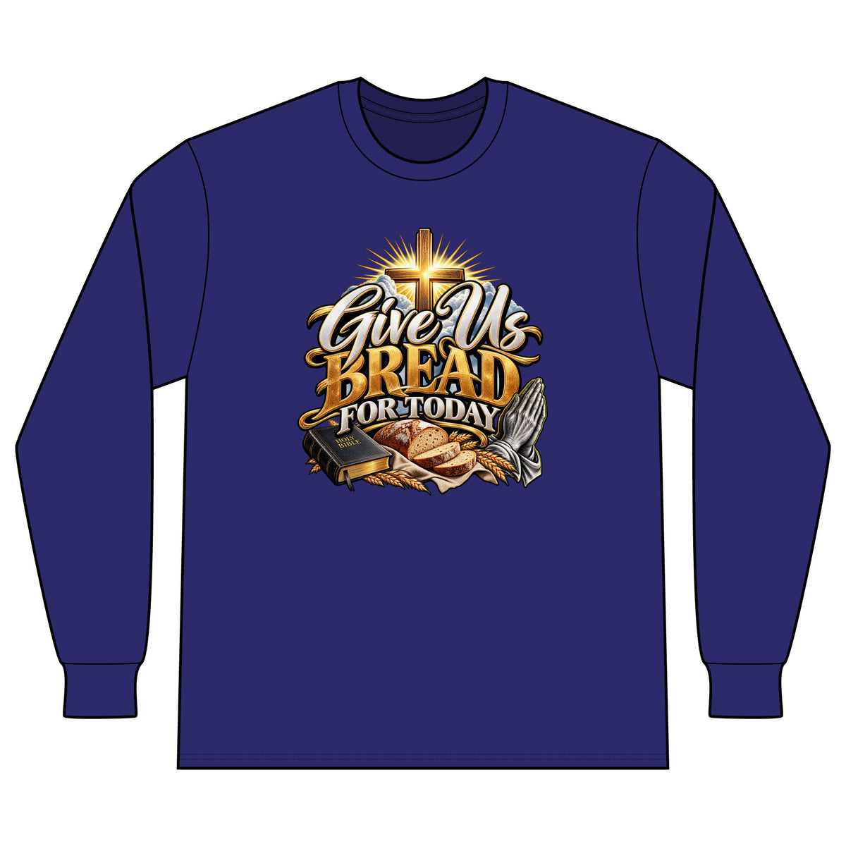 The 7th Guide Long Sleeve Tee — Cosmic Explorer Scenic Graphic