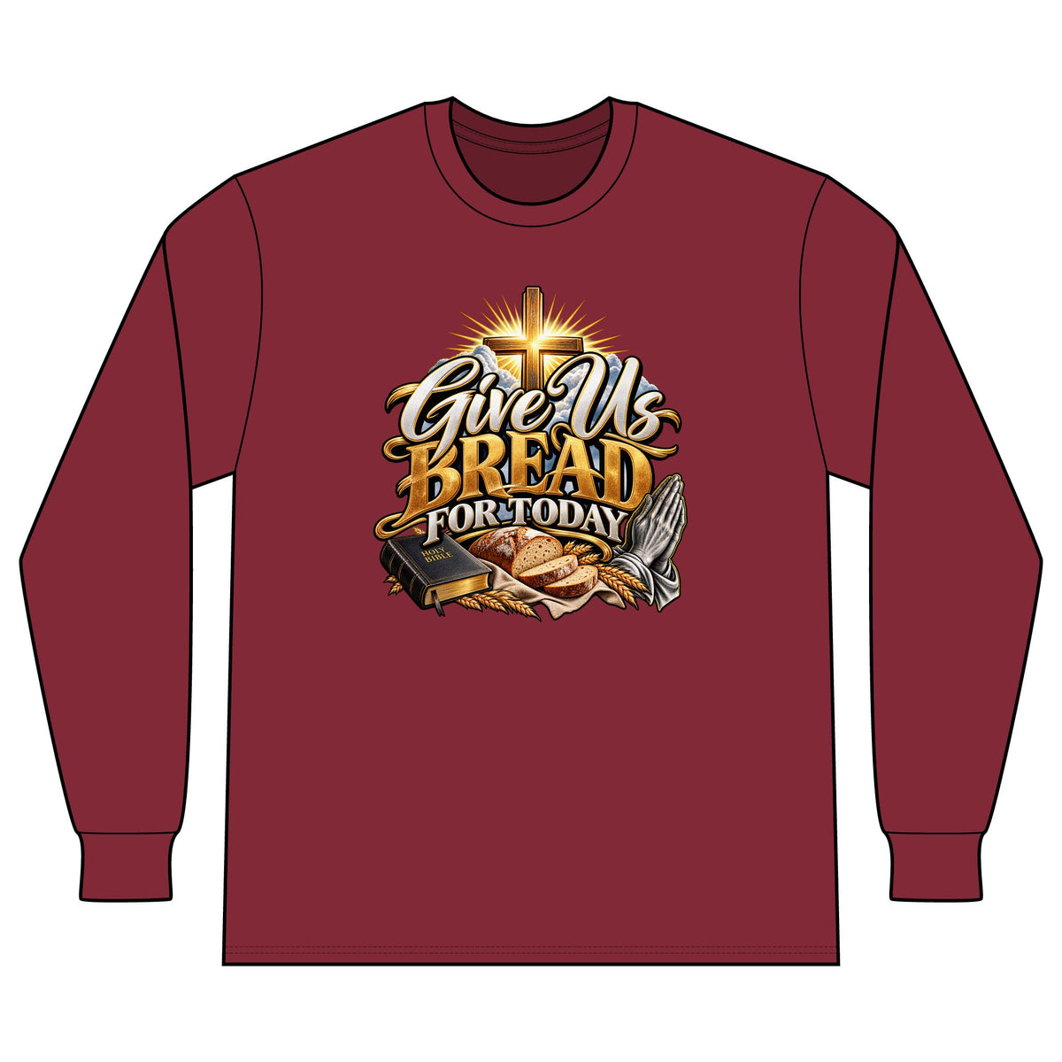 The 7th Guide Long Sleeve Tee — Cosmic Explorer Scenic Graphic