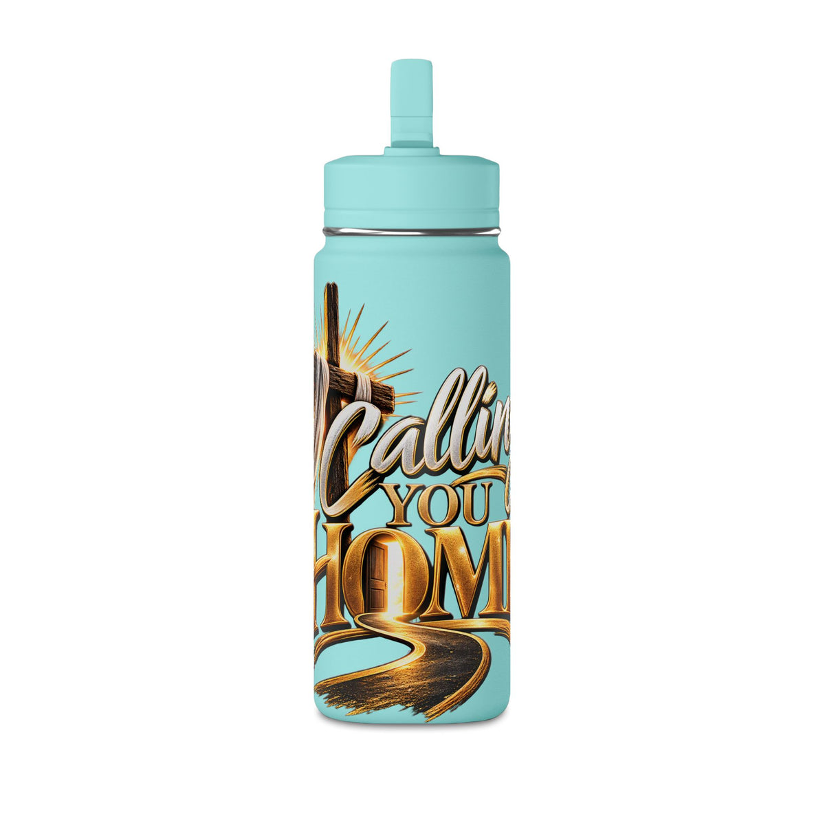 Copy of 20oz Stainless Water Bottle — "The 7th Guide" Sci‑Fi Book Artwork