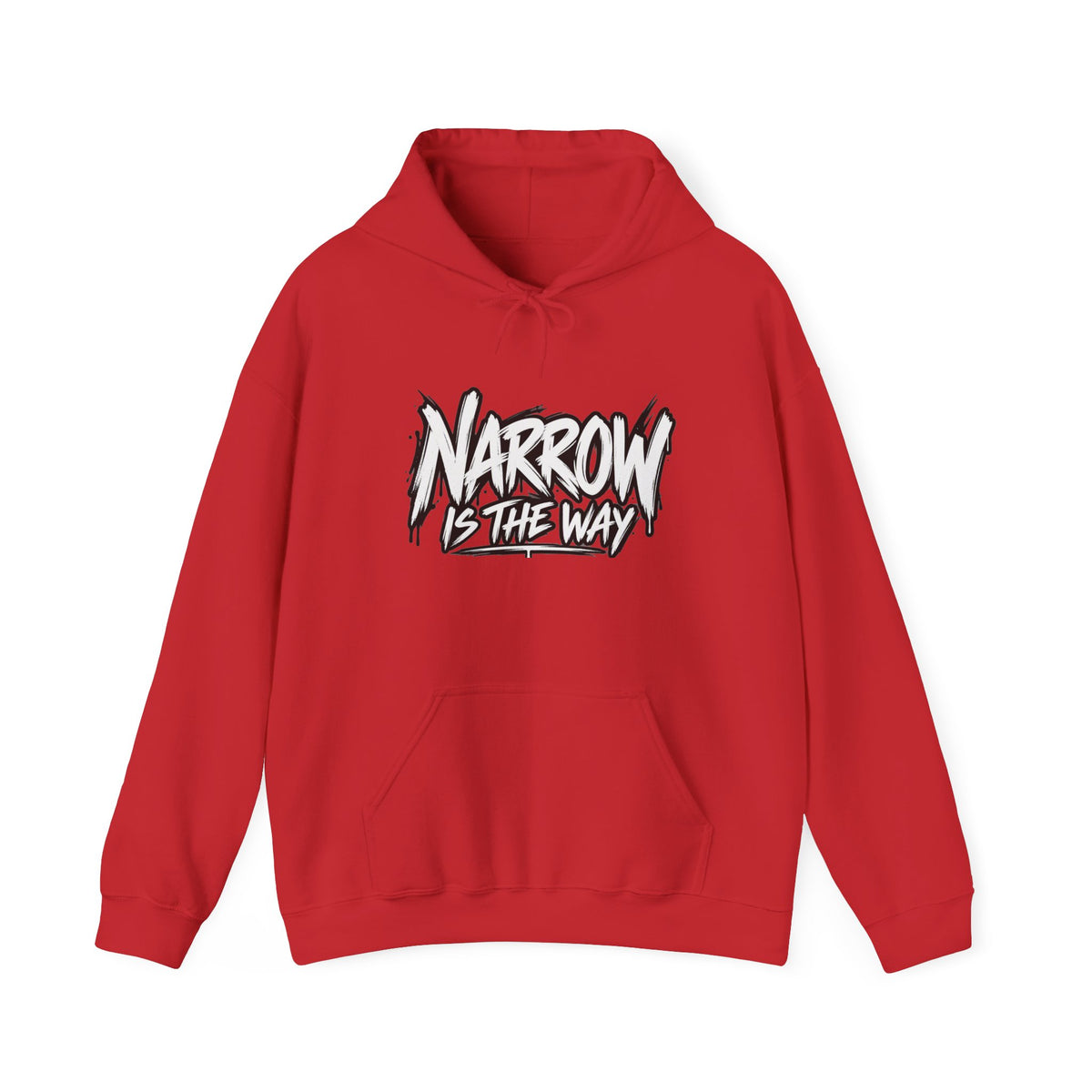 Narrow Is The Way Hoodie — Inspirational Christian Scripture Pullover
