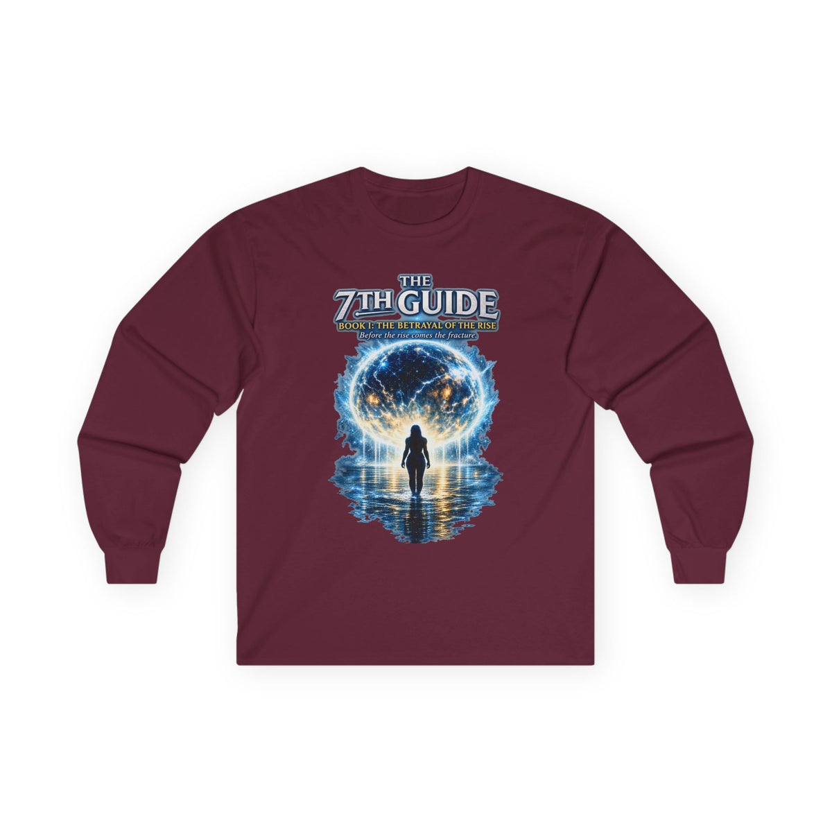 7th Guide Long Sleeve Tee — Cosmic Guide Graphic Shirt