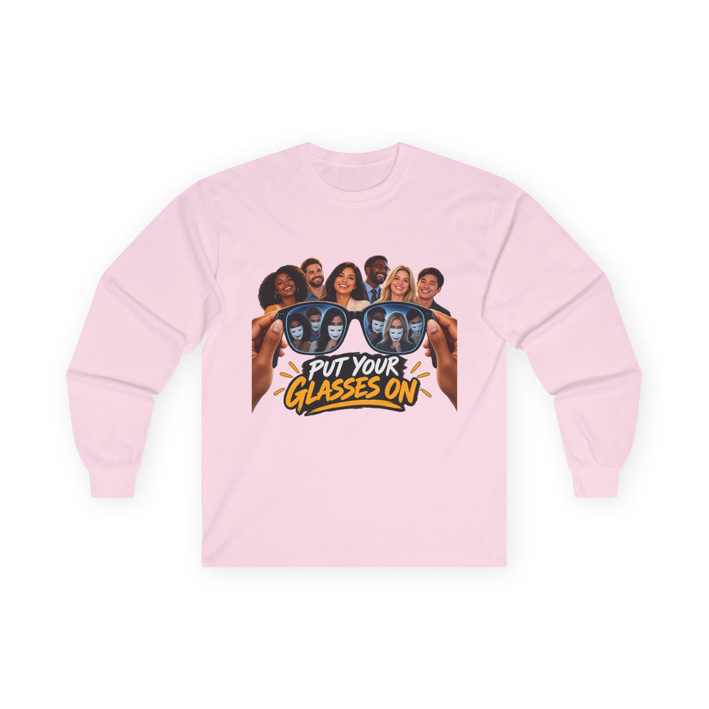 Put Your Glasses On Funny Movie-Inspired Long Sleeve Tee