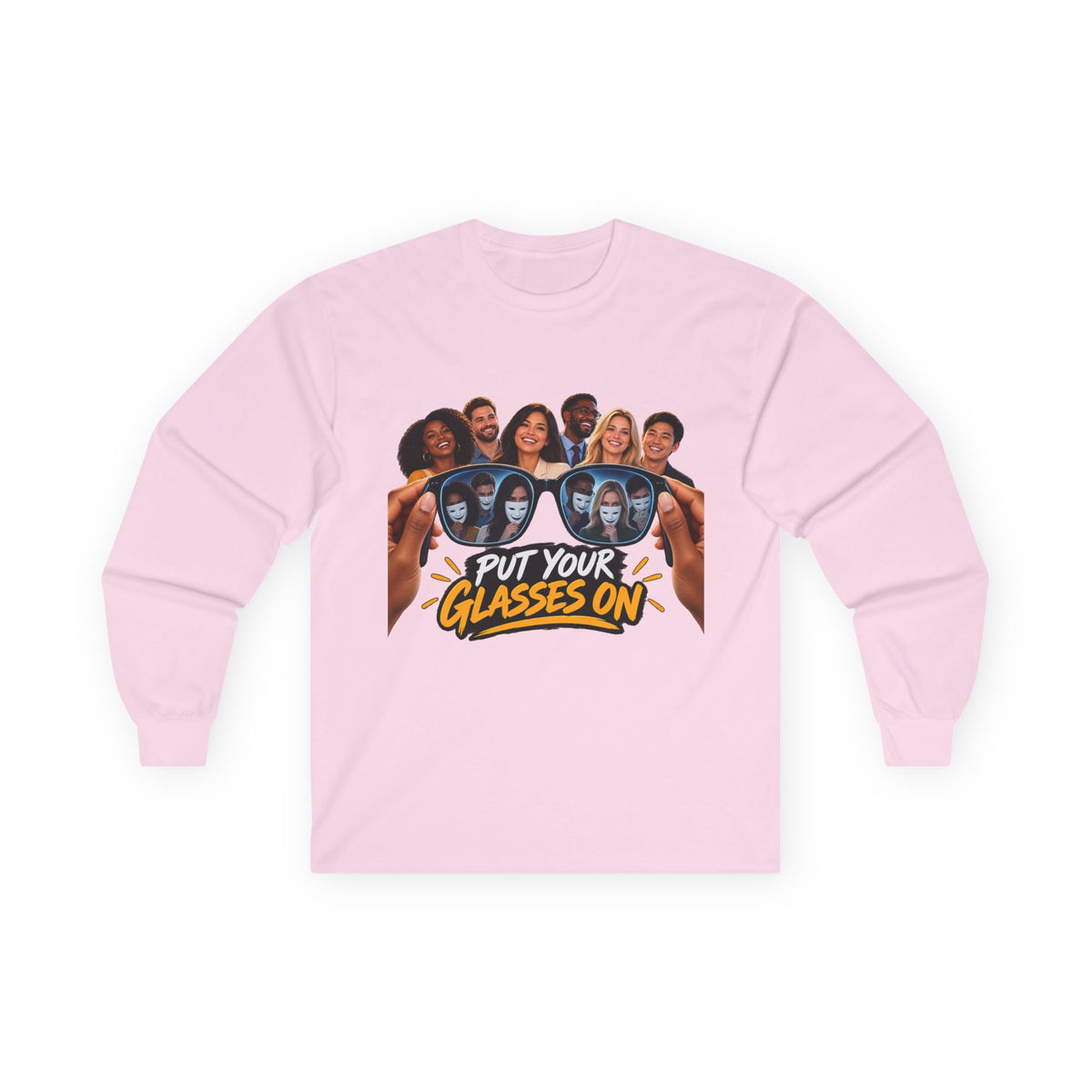 Put Your Glasses On Funny Movie-Inspired Long Sleeve Tee