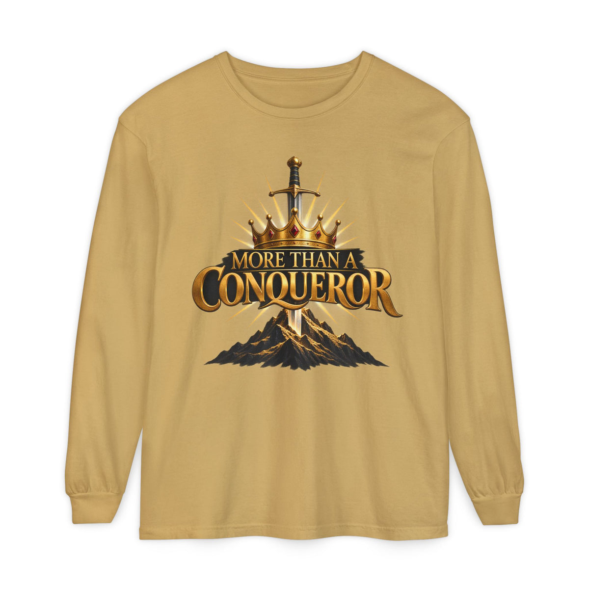 More Than A Conqueror Long Sleeve Tee