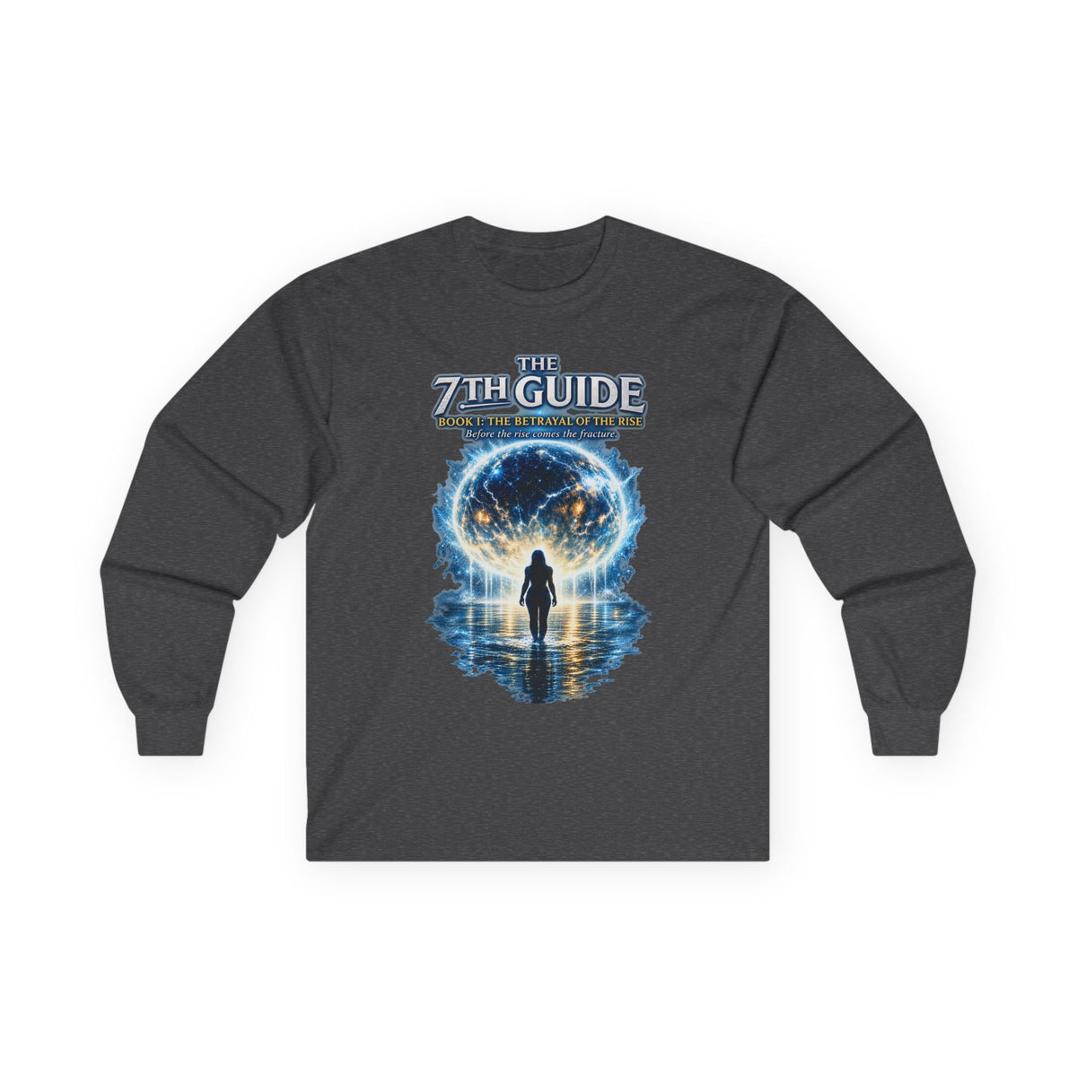 7th Guide Long Sleeve Tee — Cosmic Guide Graphic Shirt