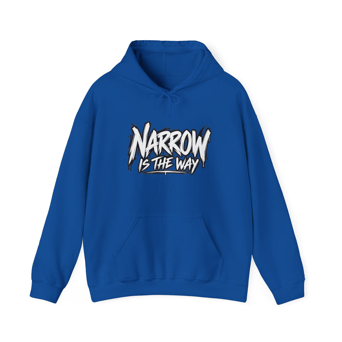 Narrow Is The Way Hoodie — Inspirational Christian Scripture Pullover