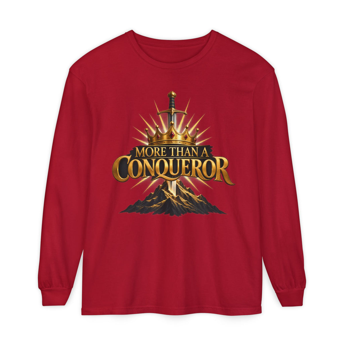 More Than A Conqueror Long Sleeve Tee