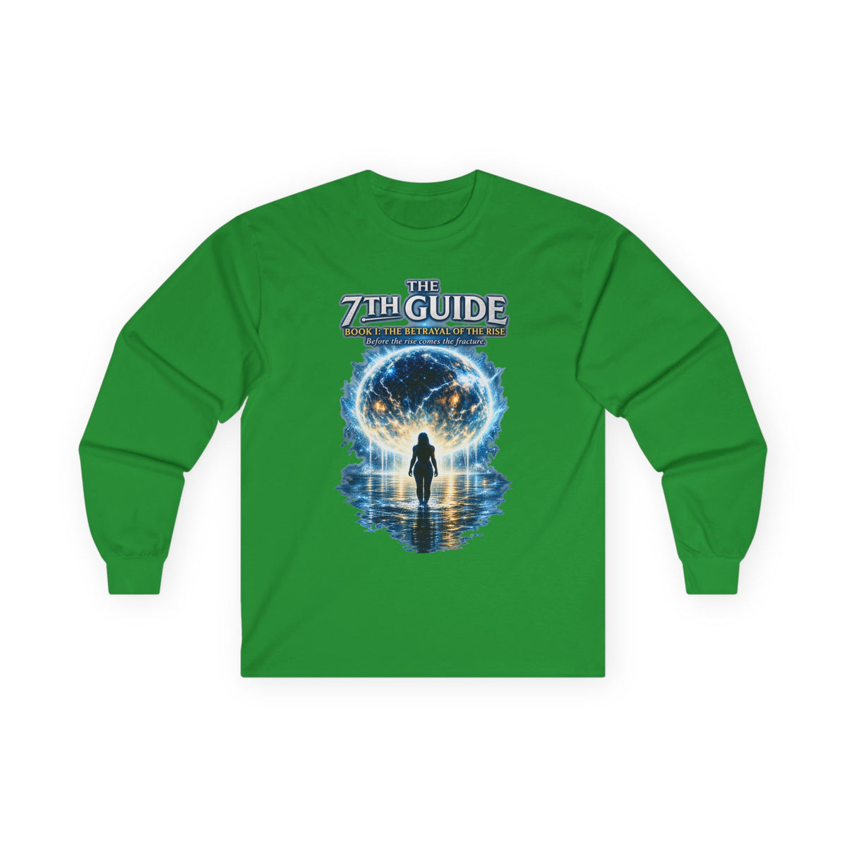 7th Guide Long Sleeve Tee — Cosmic Guide Graphic Shirt