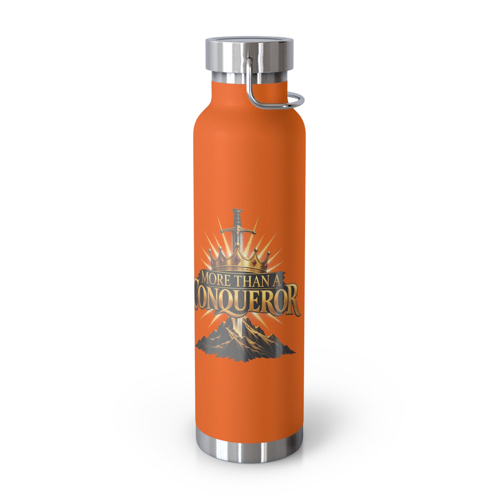 More Than a Conqueror Insulated Water Bottle