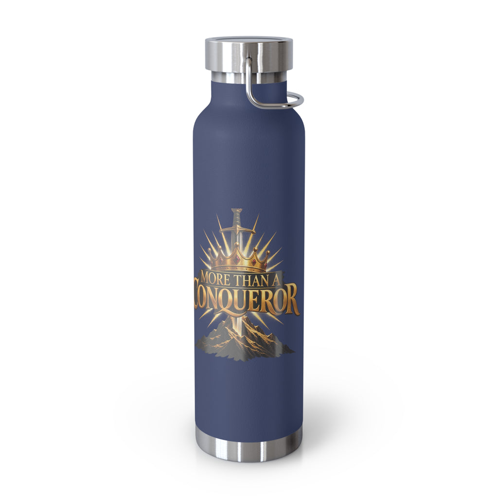 More Than a Conqueror Insulated Water Bottle