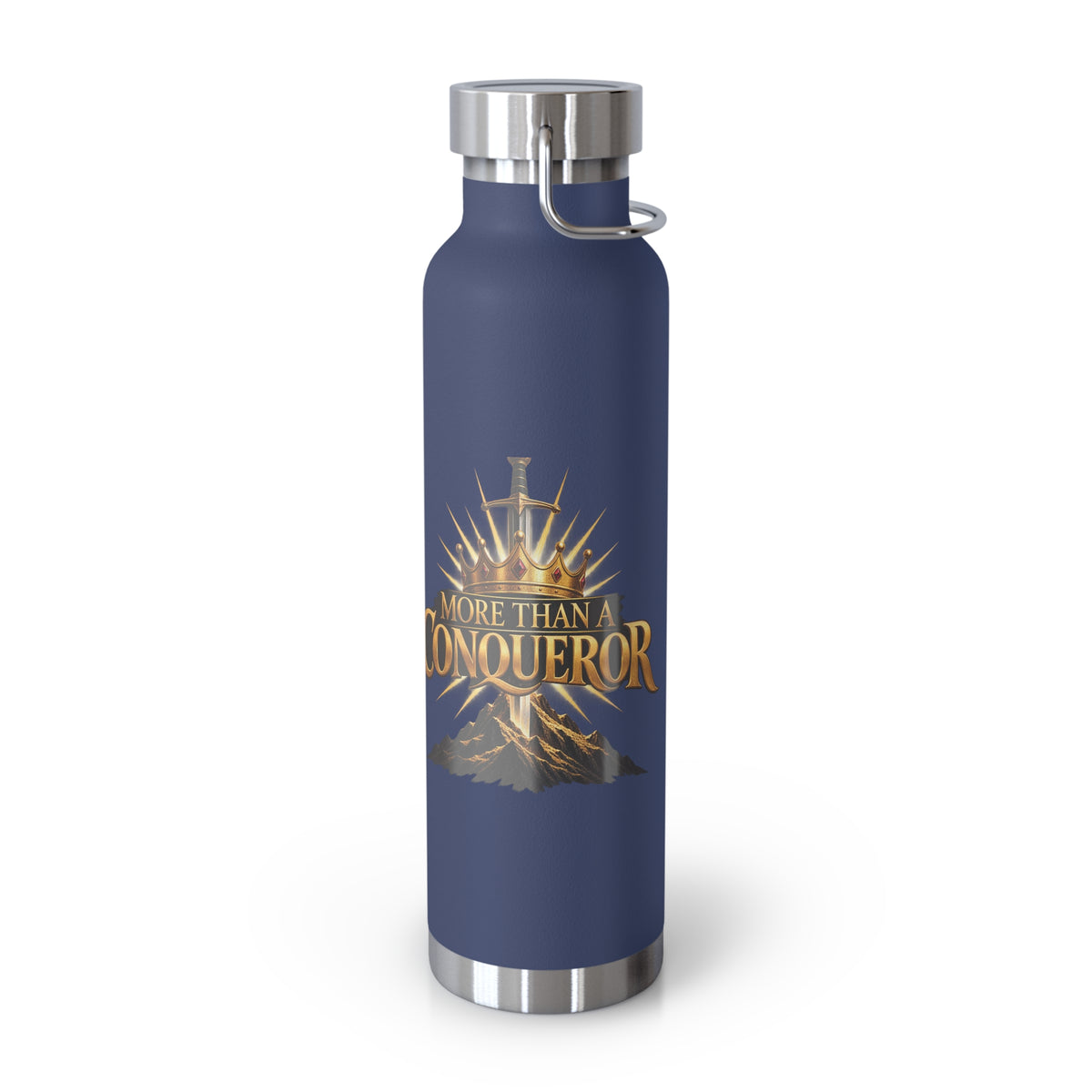 More Than a Conqueror Insulated Water Bottle
