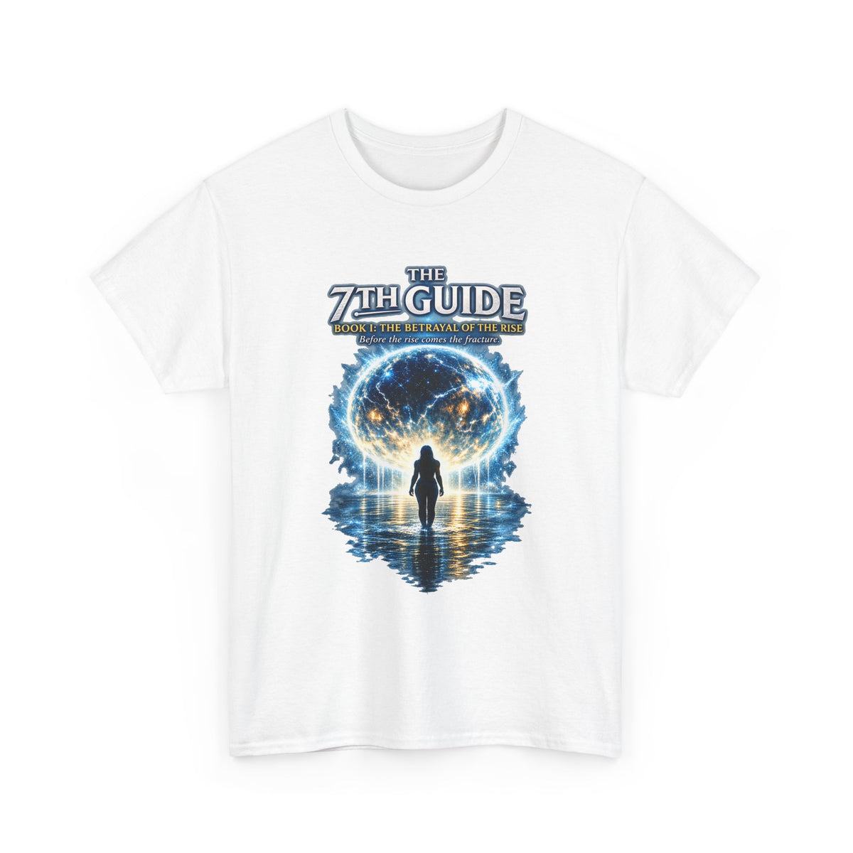 T-Shirt — "The 7th Guide" Cosmic Portal Design