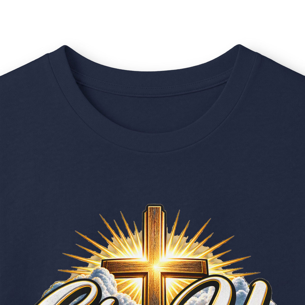Long Sleeve Tee — "Give Us Bread For Today" Christian Faith Prayer Graphic Shirt