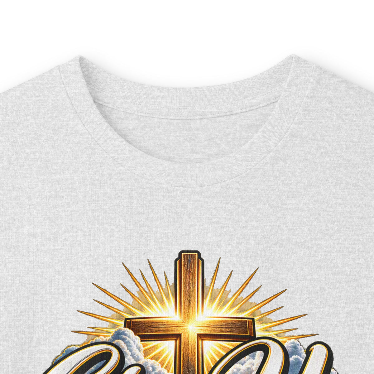 Long Sleeve Tee — "Give Us Bread For Today" Christian Faith Prayer Graphic Shirt