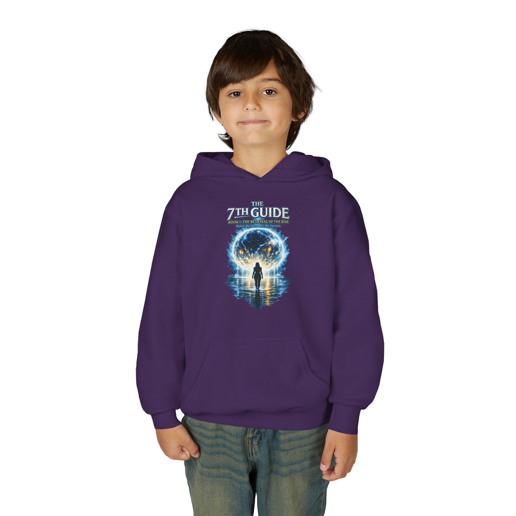 Youth Hoodie — "The Guide" Cosmic Portal Graphic Hoodie