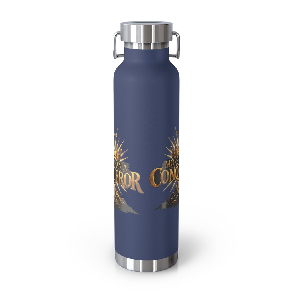 More Than a Conqueror Insulated Water Bottle