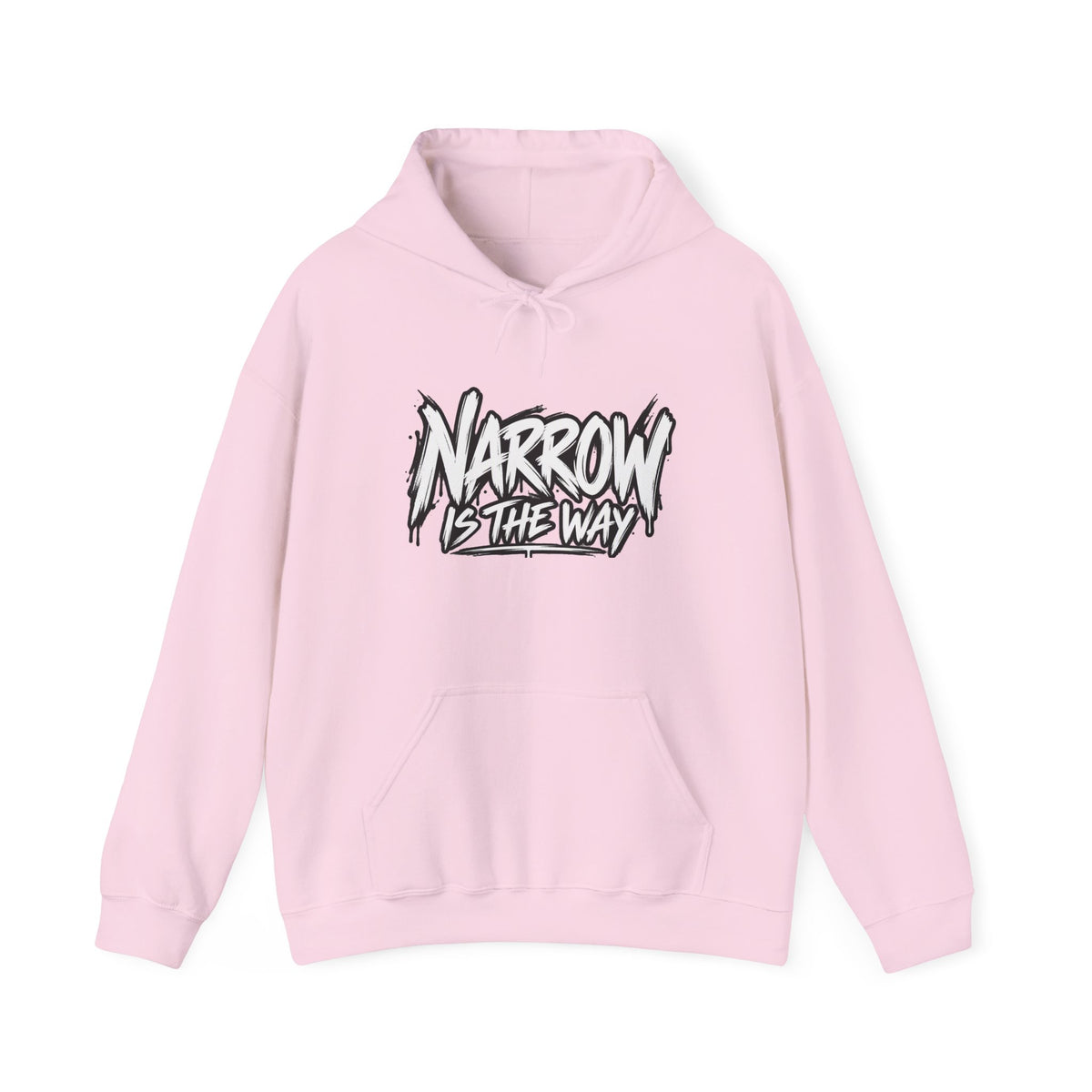 Narrow Is The Way Hoodie — Inspirational Christian Scripture Pullover