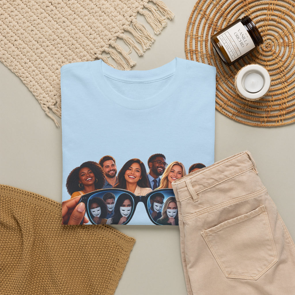 T-Shirt – “Put Your Glasses On” Graphic Tee (Funny Optical Illusion Design)