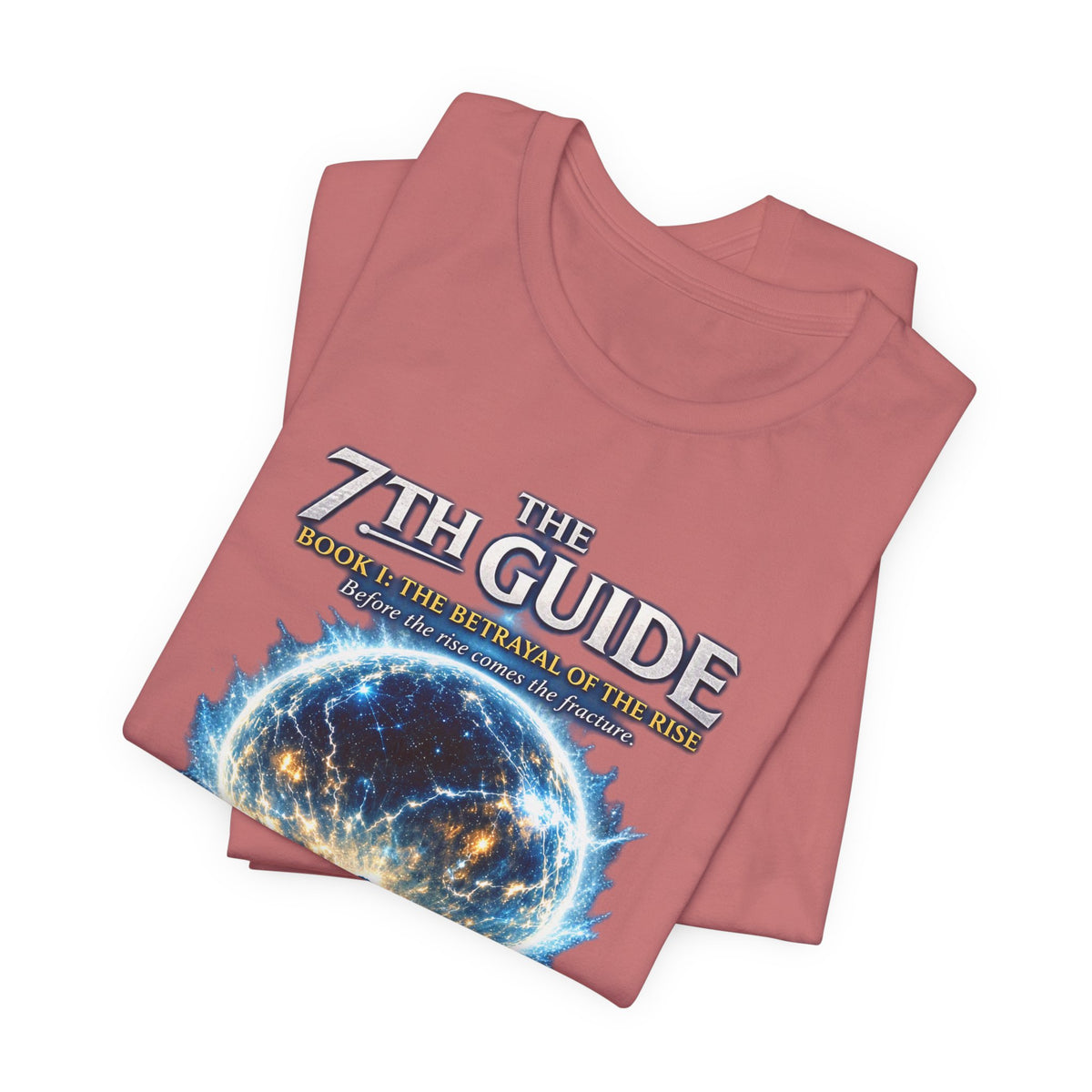 7th Guide Sci‑Fi Graphic Tee — The 7th Guide Movie Poster T-Shirt