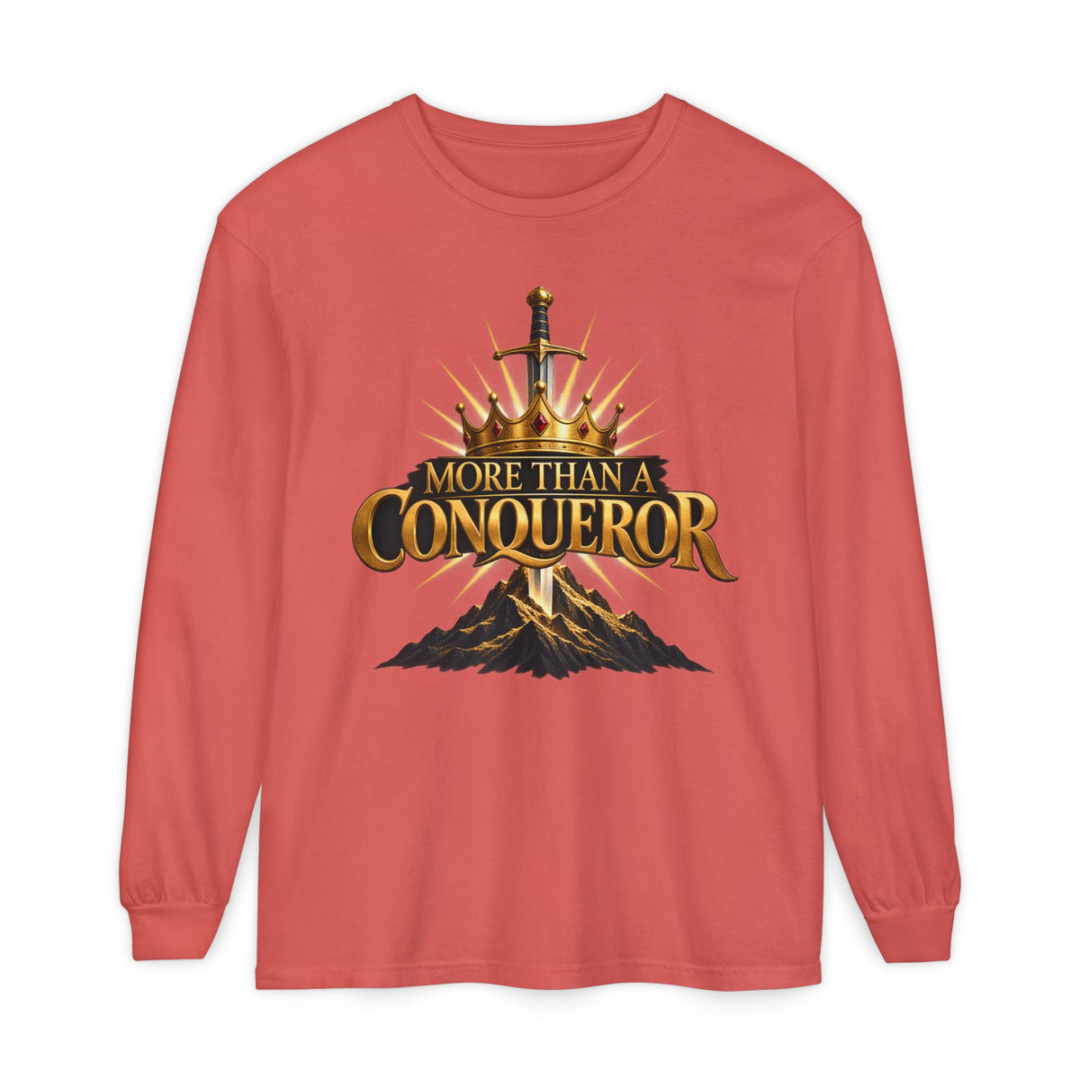 More Than A Conqueror Long Sleeve Tee