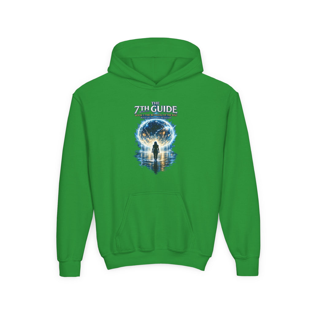 Youth Hoodie — "The Guide" Cosmic Portal Graphic Hoodie
