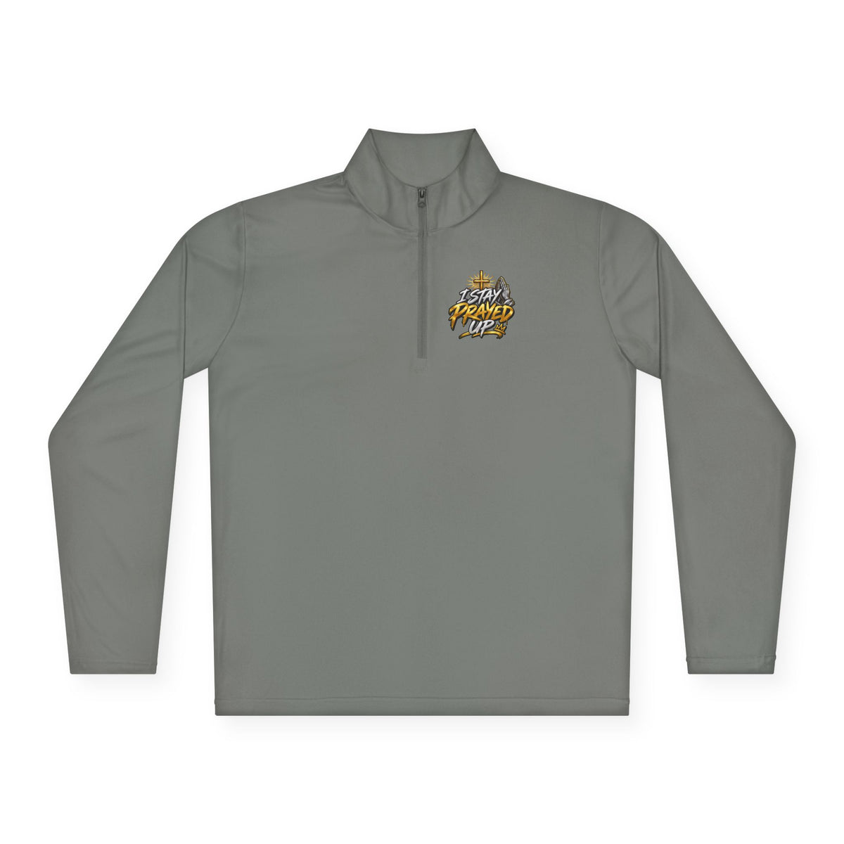 Prayer Pullover — "I Stay Prayed Up" Quarter‑Zip