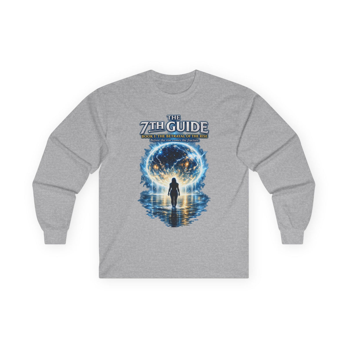 7th Guide Long Sleeve Tee — Cosmic Guide Graphic Shirt