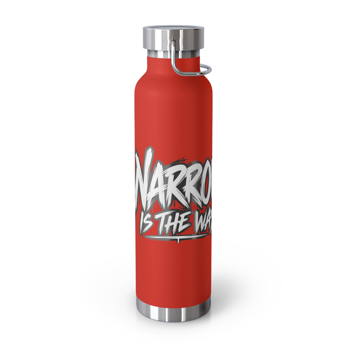 Insulated Water Bottle — 'Narrow Is the Way' Graphic 22oz