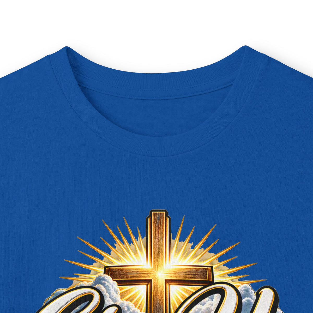 Long Sleeve Tee — "Give Us Bread For Today" Christian Faith Prayer Graphic Shirt