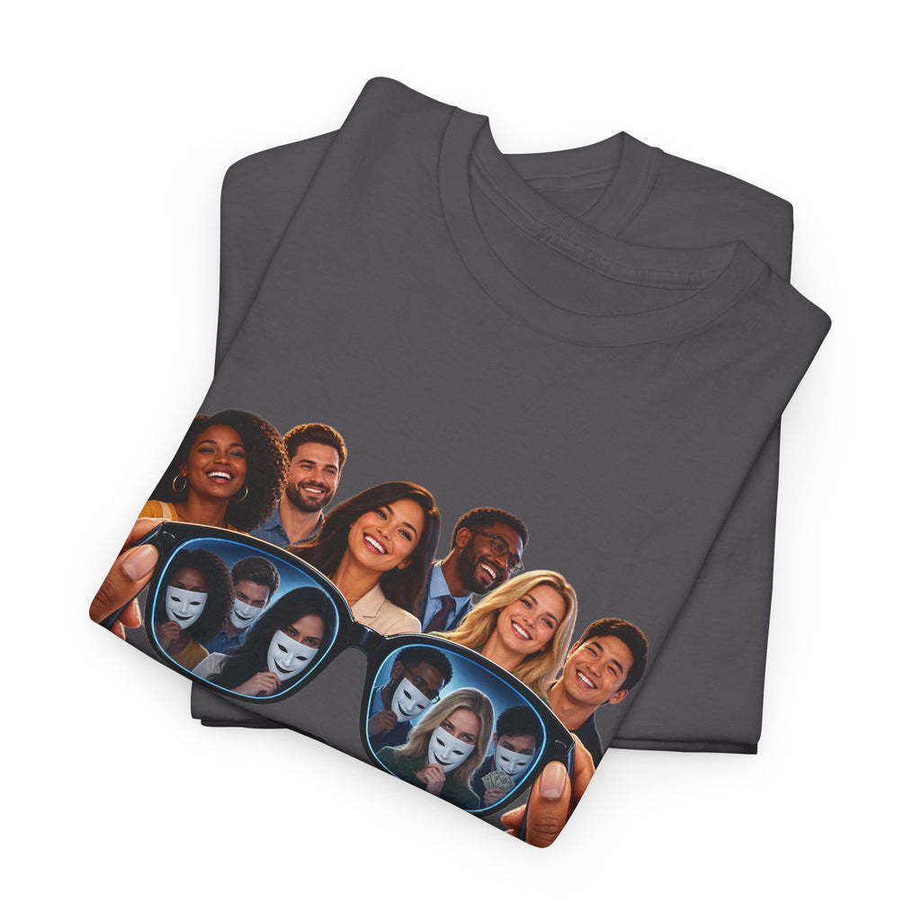 T-Shirt – “Put Your Glasses On” Graphic Tee (Funny Optical Illusion Design)
