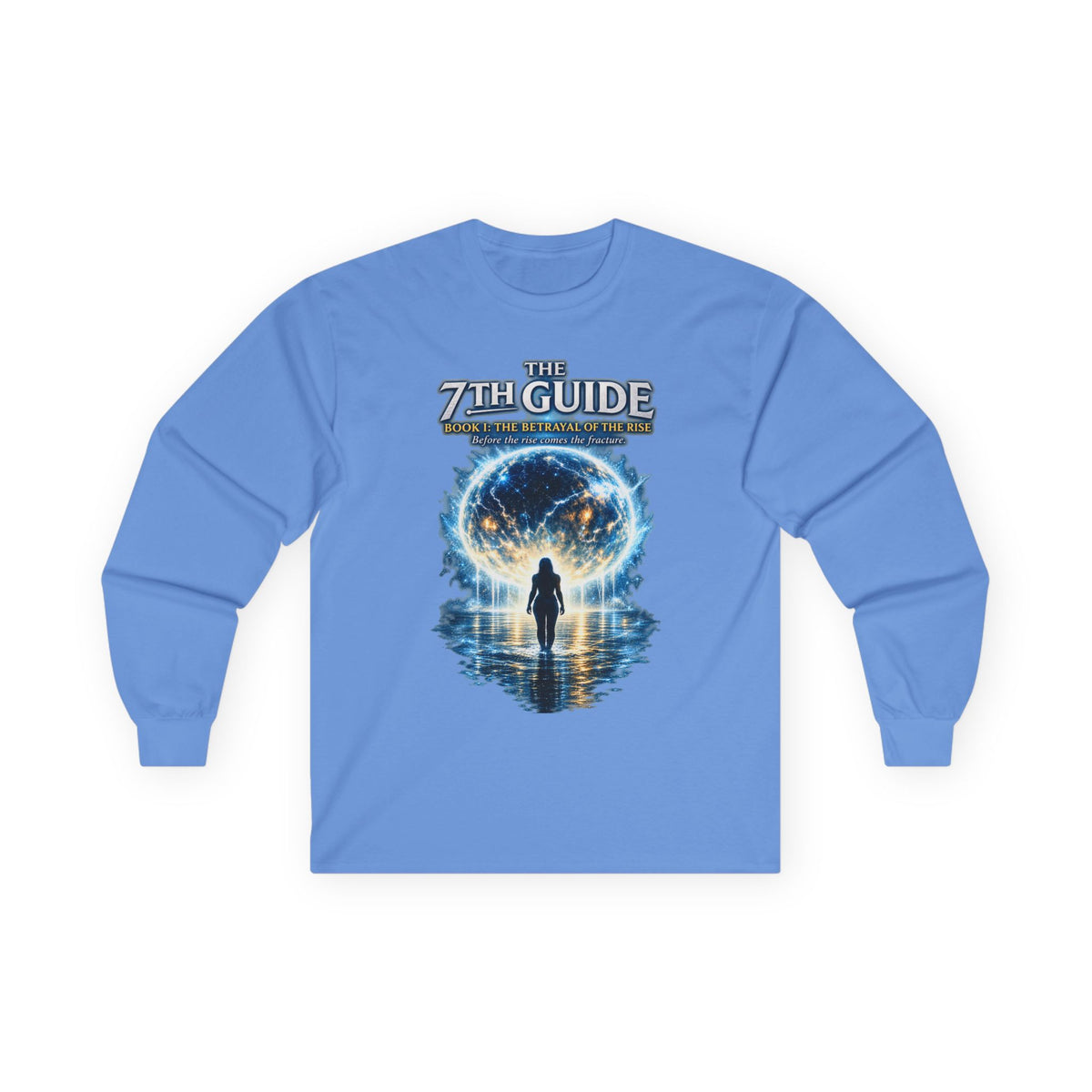 7th Guide Long Sleeve Tee — Cosmic Guide Graphic Shirt