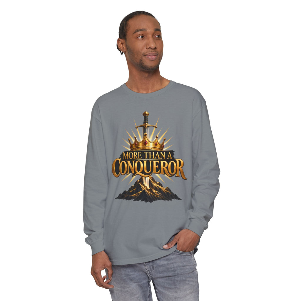 More Than A Conqueror Long Sleeve Tee