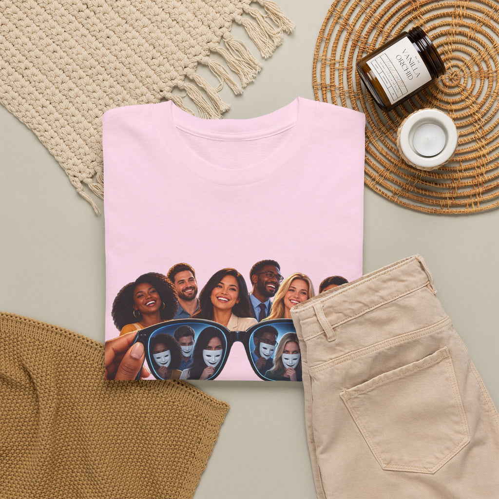 T-Shirt – “Put Your Glasses On” Graphic Tee (Funny Optical Illusion Design)