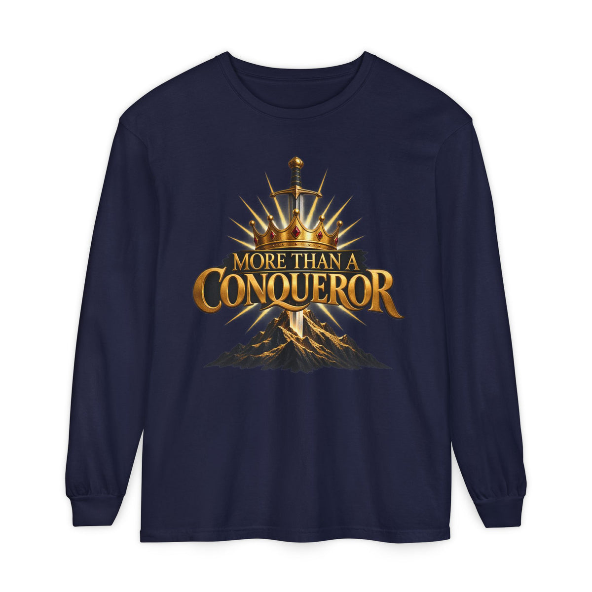 More Than A Conqueror Long Sleeve Tee