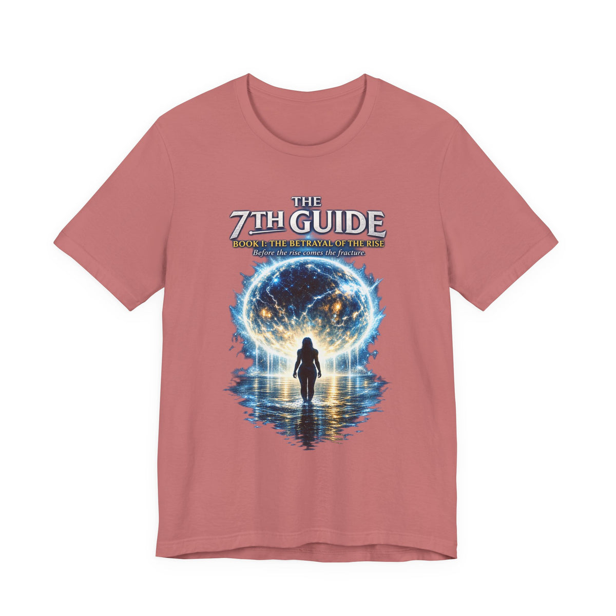 7th Guide Sci‑Fi Graphic Tee — The 7th Guide Movie Poster T-Shirt