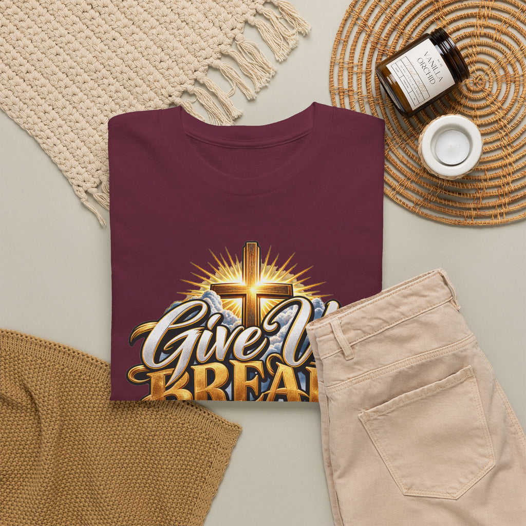 Give Us Bread Today Tee — Christian Faith Prayer T-Shirt