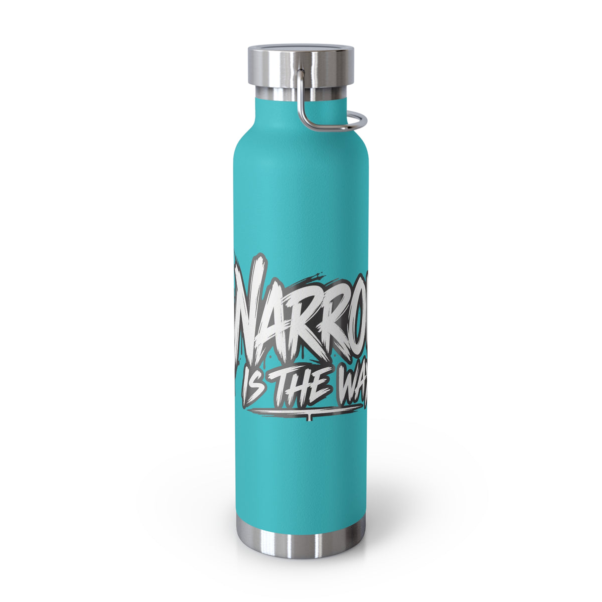 Insulated Water Bottle — 'Narrow Is the Way' Graphic 22oz