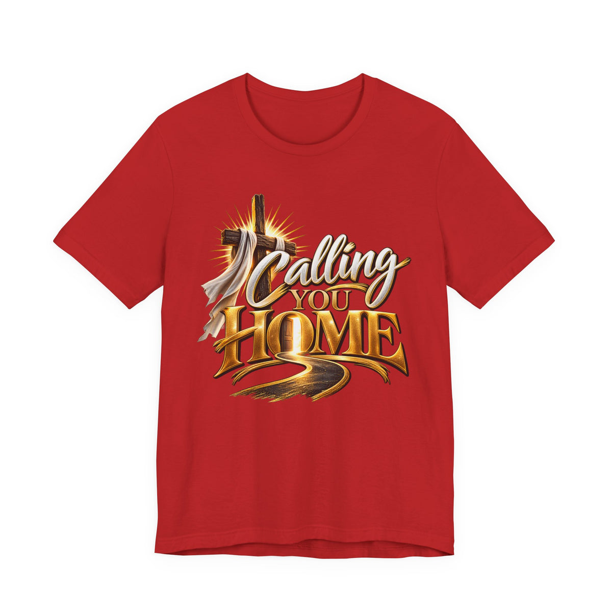 Calling You Home T-Shirt — "Calling You Home" Graphic Tee with Gold D Street Media Logo
