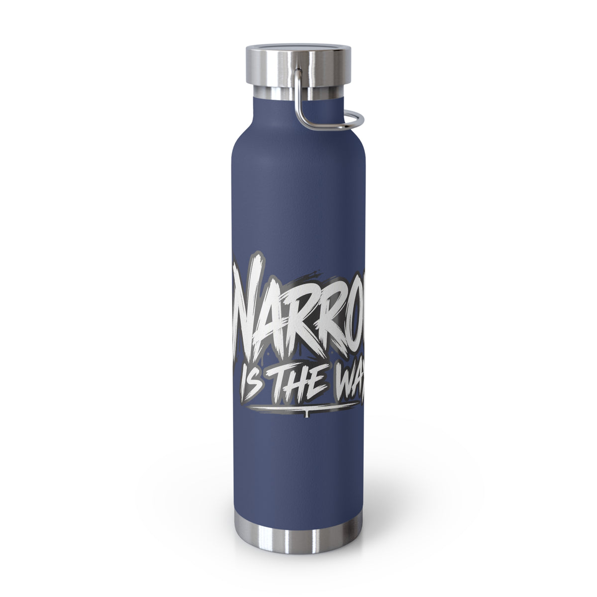 Insulated Water Bottle — 'Narrow Is the Way' Graphic 22oz