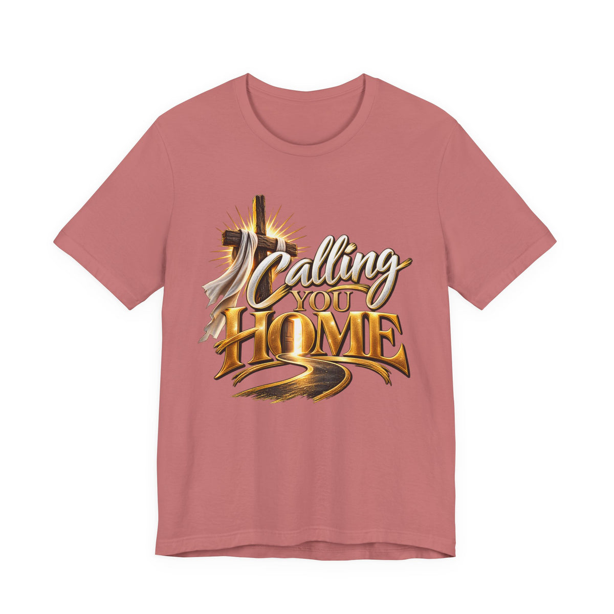 Calling You Home T-Shirt — "Calling You Home" Graphic Tee with Gold D Street Media Logo