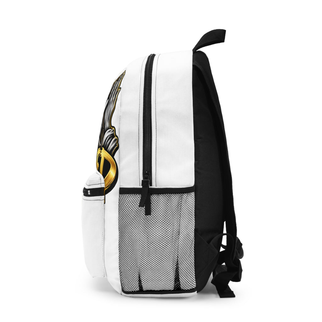 Copy of The 7th Guide Book I Backpack — Sci‑Fi Novel Cover Travel Backpack